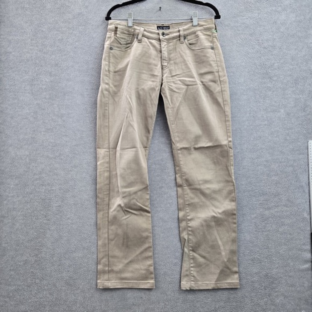 Armani Jeans Women Jeans 27 Brown Pants Dress Pants Twill Classic 29" Italy